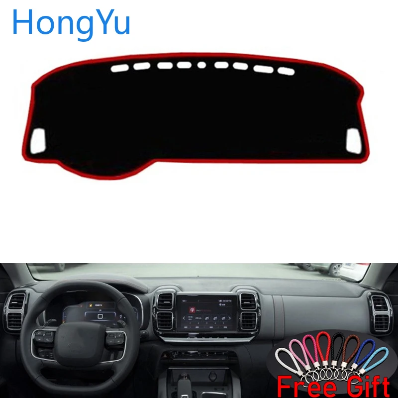 

Dash Mat Dashmat Dashboard Sticker Cover Sun Shade Dash Board Cover Carpet For CITROEN C5 AIRCROSS 2017 - 2019 Accessories