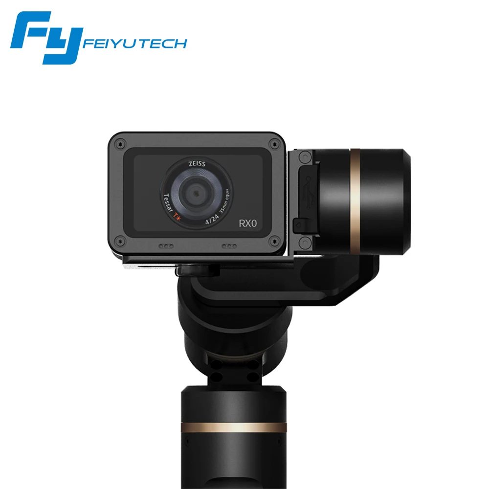 FeiyuTech G6 Gimbal Feiyu брызгозащищенный стабилизатор для экшн-камеры OLED угол наклона для Hero 7 6 5 4 RX0 DJI Osmo Action