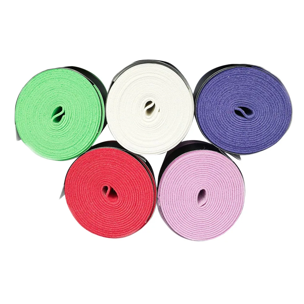 

5pcs Overgrip Anti-slip Absorb Moisture Soft Tape for Badminton Bar