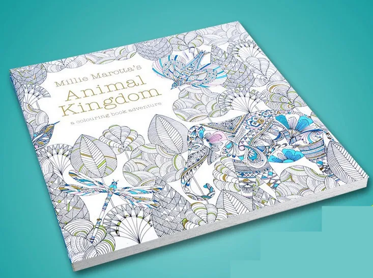 English Edition Animal Kingdom Coloring Book For Children Adult Relieve Stress Kill Time Graffiti Painting Drawing Book English Edition Animal Kingdom Coloring Book For Children Adult Relieve Stress Kill Time Graffiti Painting Drawing Book