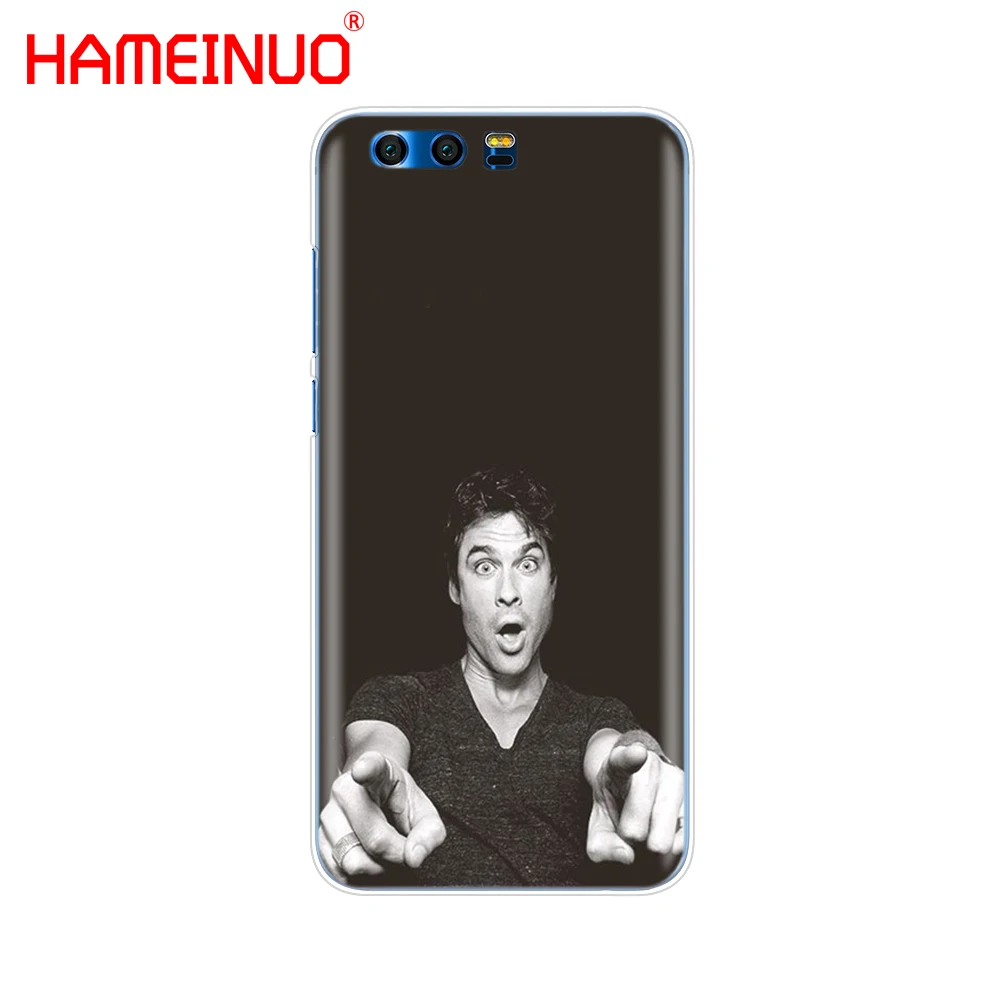 HAMEINUO Дневники вампира Иан Сомерхолдер Чехол для телефона Huawei Honor 10 V10 4A 5A 6A 7A 6C 6X 7X 8