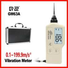 Измеритель вибрации RZ Высокочувствительный зонд для точного измерения обеспечивает GM63A
