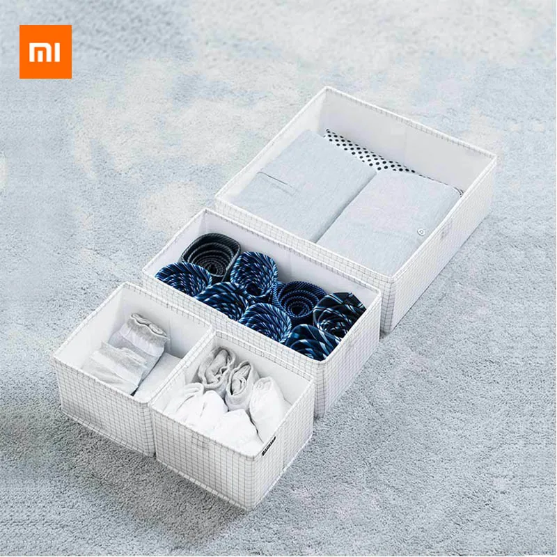 

Original Xiaomi Mijia Closet drawer compartment Storage Box Socks underwear tie storage Suitable for the wardrobe study room