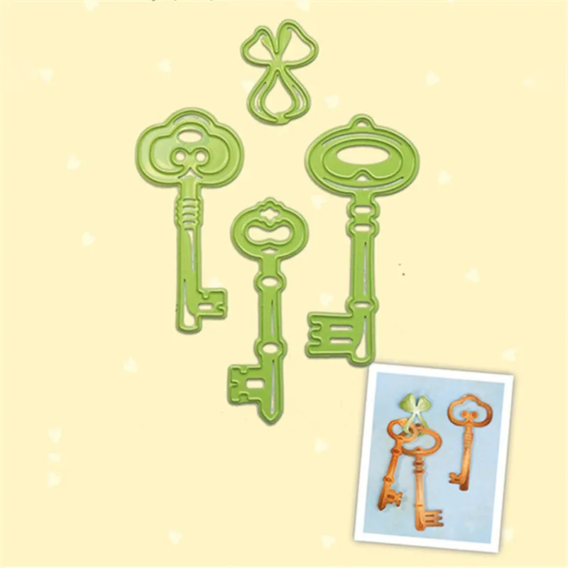 

GJCrafts Keys Die Frame Metal Cutting Dies for Card Making Scrapbooking Making Craft Embossing Cuts Stencil New 2019 Dies