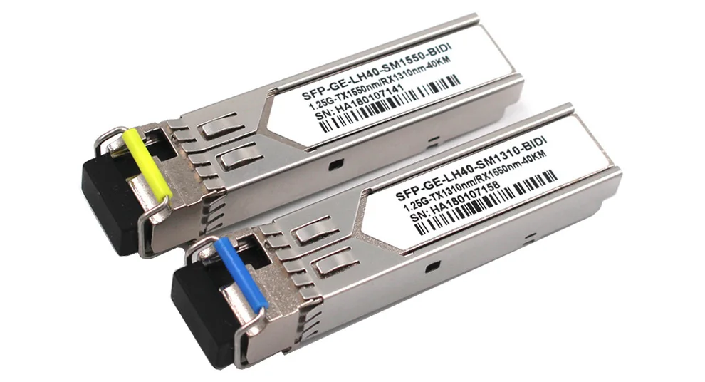 SFP модуль 1,25G LC BiDi 1310nm/1550nm WDM коммутатор совместимый трансивер sfp-модуля с переключателем с функцией DDM