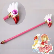 Аниме новая карта Captor Sakura Birdhead звезда волшебная палочка карнизы аксессуары для косплея пор для Хэллоуина игрушки для косплея подарок
