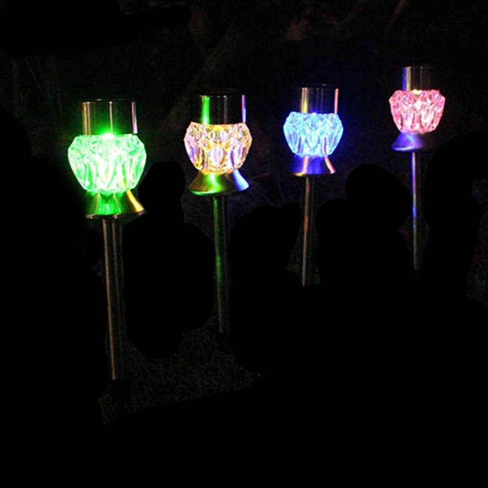 Aliexpress.com : Buy 1pc 7 colors Solar LED Lamp changeable LED Solar