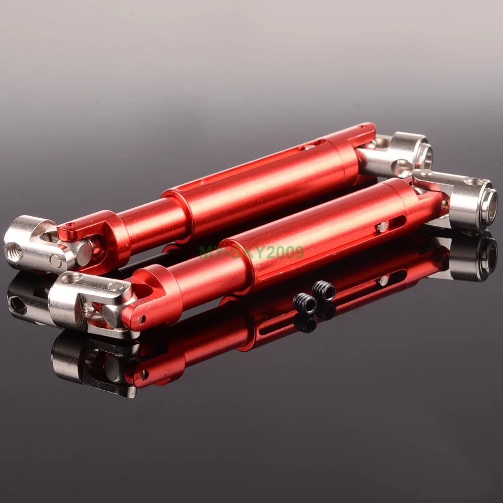 2шт 18027 алюминиевый Универсальный привод Dogbone 180011 для HSP 94180 Redcat Everest 10 HIMOTO Racing 1/10