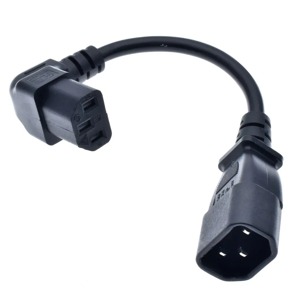 Удлинитель кабеля питания IEC 320 C14 папа мама C13 10 А 250 В|Компьютерные кабели и
