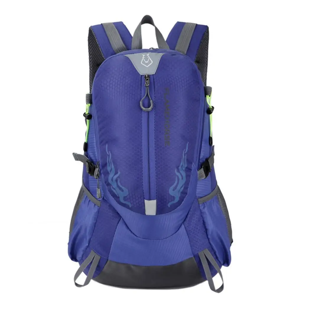 royal blue Открытый водонепроницаемый большой емкости Кемпинг Туризм 40L Альпинизм Открытый, повседневная, молния, пряжка рюкзак на молнии - Цвет: royal blue