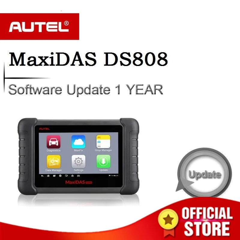 

Software for Autel MaxiDAS DS808 OBDII/ 2 Diagnostic Tool