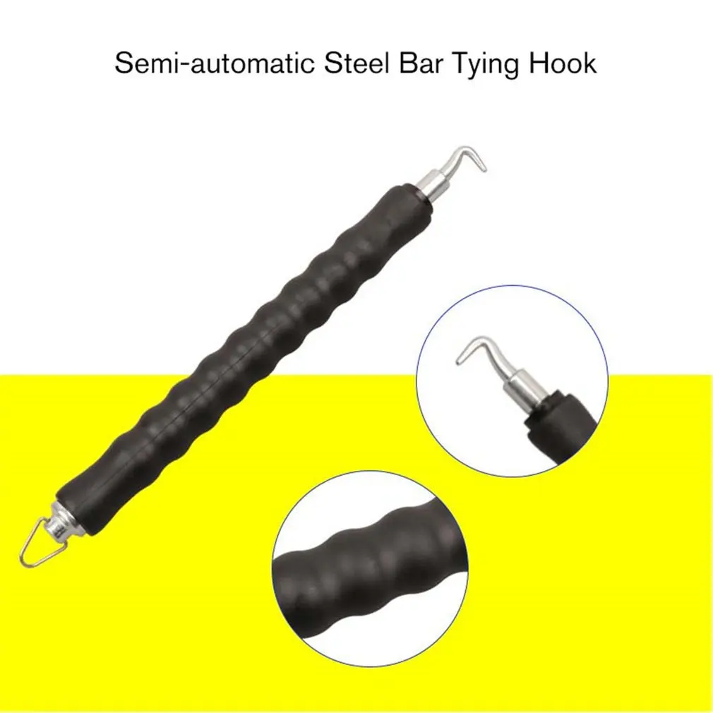 Полуавтоматический стальной крючок для завязывания арматуры, инструмент для обмотки строительной площадки, плоскогубцы, инструмент для обмотки стальной проволоки