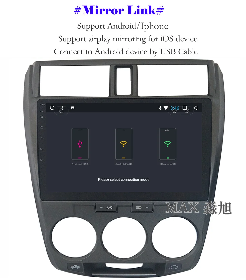 Cheap MAX IPS Screen 2.5D 2G RAM 32G ROM Android 8.1.0 Car DVD For Honda City 2008-2013 Car Radio RDS WiFi SWC GPS Free Map Bluetooth 11 Cheap MAX IPS Screen 2.5D 2G RAM 32G ROM Android 8.1.0 Car DVD For Honda City 2008-2013 Car Radio RDS WiFi SWC GPS Free Map Bluetooth 11
