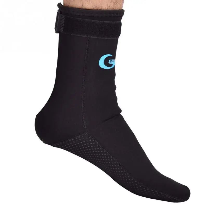 1 пара 3 мм носки для купания Подводные ботинки противоскользящие теплые для водного спорта для плавания Подводные носки для серфинга