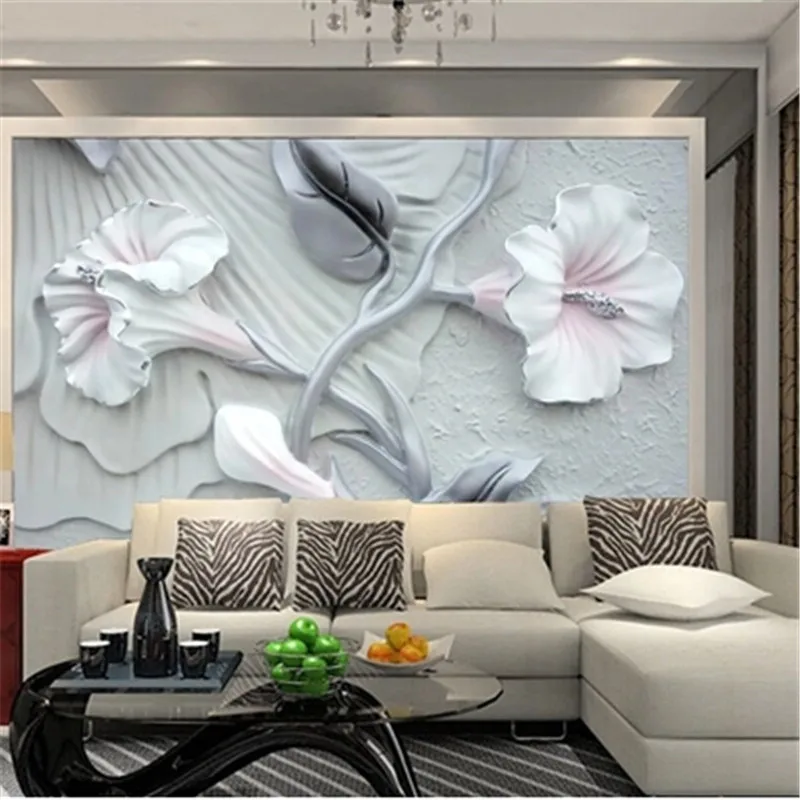 Us 13 99 Custom 3d Photo Wallpaper For Living Room Painting Bedroom Television Wall Murals Pvc Embossed Wallpaper Hotel Wall Paintings In Wallpapers