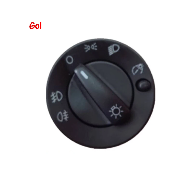 

Free shipping High Quality Headlight Fog Light Lamp Control Switch Repair Kit Cover For Gol Dedicated