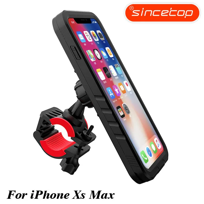 

MobileShockproof Case Protection Bicycle For IPhoneXs Max Holder Bike Handlebar Clip Stand Mount Bracket Holder For iPhone XR