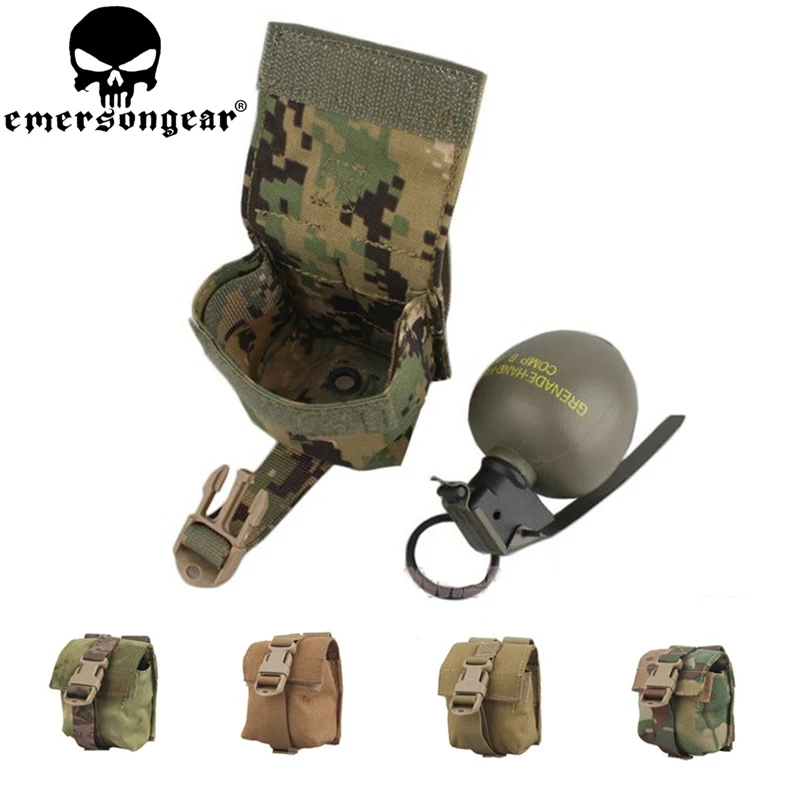 Emerson LBT Стиль Один Frag Grenad Чехол Molle военный страйкбол painball combat gear EM6369 Мультикам Койот MCBK MCTP AOR2