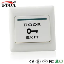 Кнопка открывания двери, кнопочный переключатель для системы контроля доступа, электронный дверной замок
