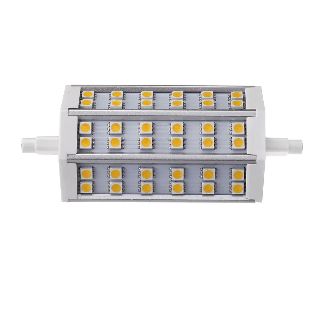 5050 SMD R7S 5 Вт/8 Вт/9 Вт 85-265 В светодиодный энергосберегающие лампы потока лампочка Белый теплый белый светодиодный кукурузы света высокий