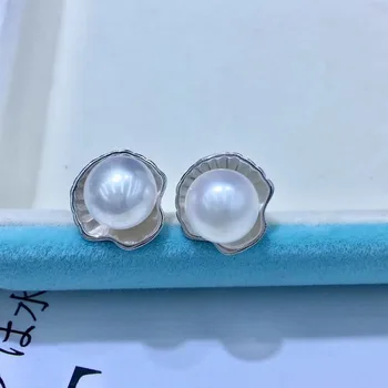 

Summer Jewelry 925 Silver Earrings Findings Component Jewelry Parts Beautiful Fittings for Pearls Coral Jade Agate Beads Stones