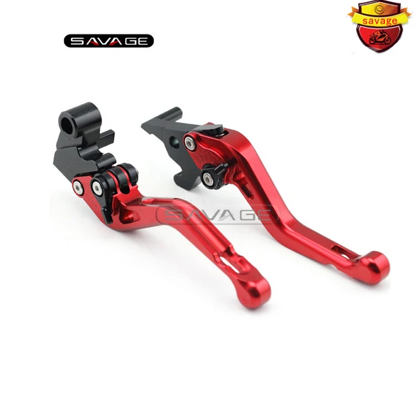 

For YAMAHA YZF-R25 YZF-R3 MT-25 MT-03 2015-2016 Motorcycle Accessories CNC Aluminum Adjustable Short Brake Clutch Levers Red