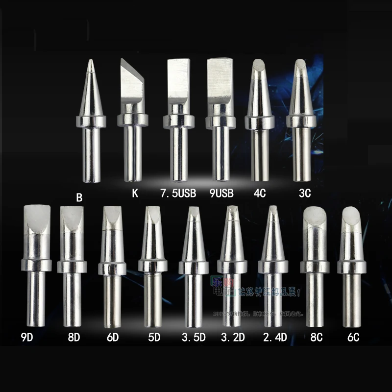 

1pc 500M-T Be Applicable QUICK 205H Welding tips Soldering Iron Solder Tip 150W Series High Frequency Solder Horn