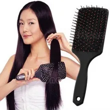 Professional Healthy Paddle Cushion Hair Loss Massage Brush Hairbrush Comb Scalp Hair Care