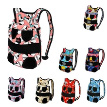 Переноска для собак, сумки для маленьких собак, Брезентовая Передняя сумка-переноска для домашних животных, переноска через плечо для маленьких собак, кошек, рюкзак для путешествий с принтом