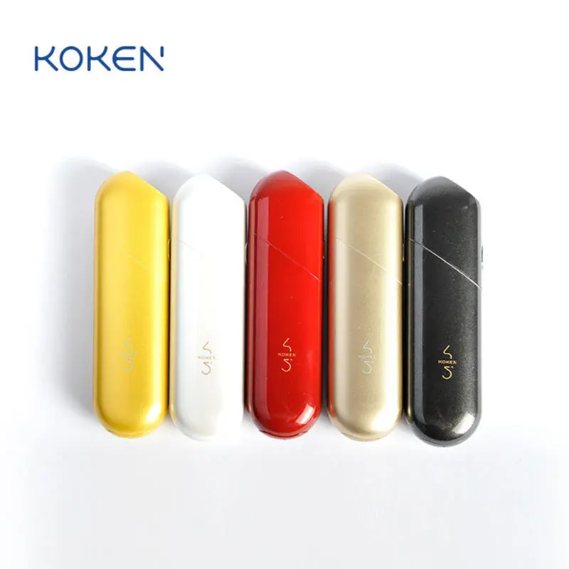 

Koken Portable Electronic Cigarette 2600mah Battery With For IQOS Compatible Smoke Bombs Pin-style Heating Device Vape Kit