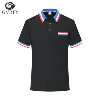 

Men and Women Summer Short-sleeved Polo Shirt Sports Running Fitness Casual Shirt Company Activities Hotel Waiter Work Uniform