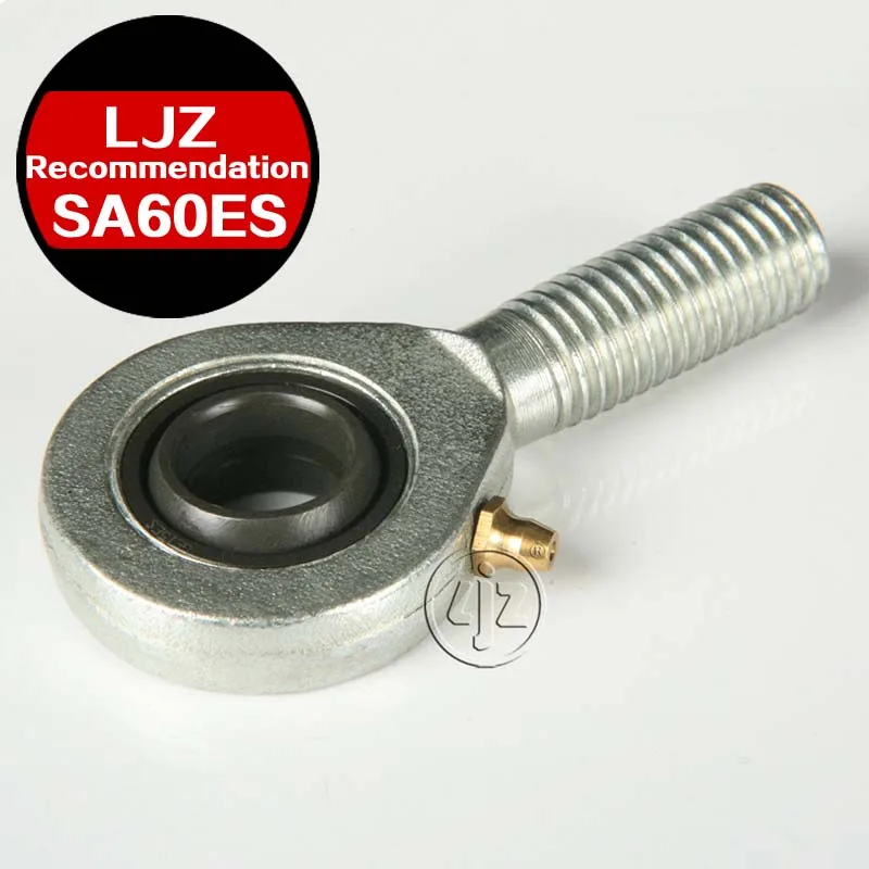 

Combination of rod ends Bearings M52*3 Right and Left hand thread 60 mm ball 1 Pieces/lot