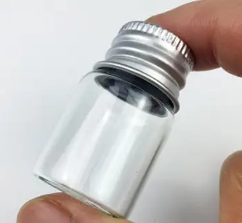 

Snuff bottle/container / vial/glass pill case 3G, 200pcs/lot-free shipping