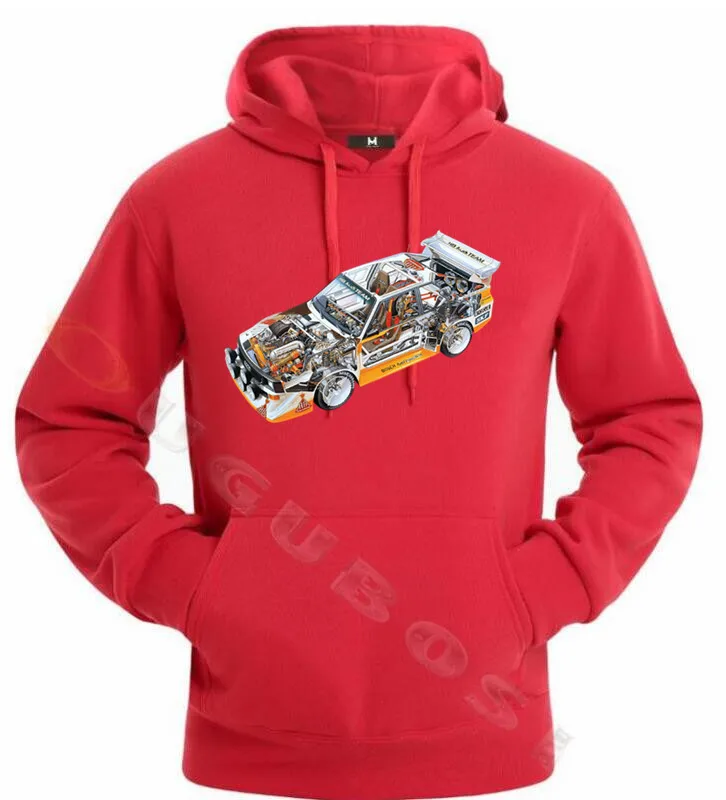 HB AUDI S1 QUATTRO RALLY TEAM Walter Rohrl Fan Hoodies Xmas Geschenk #HB S1