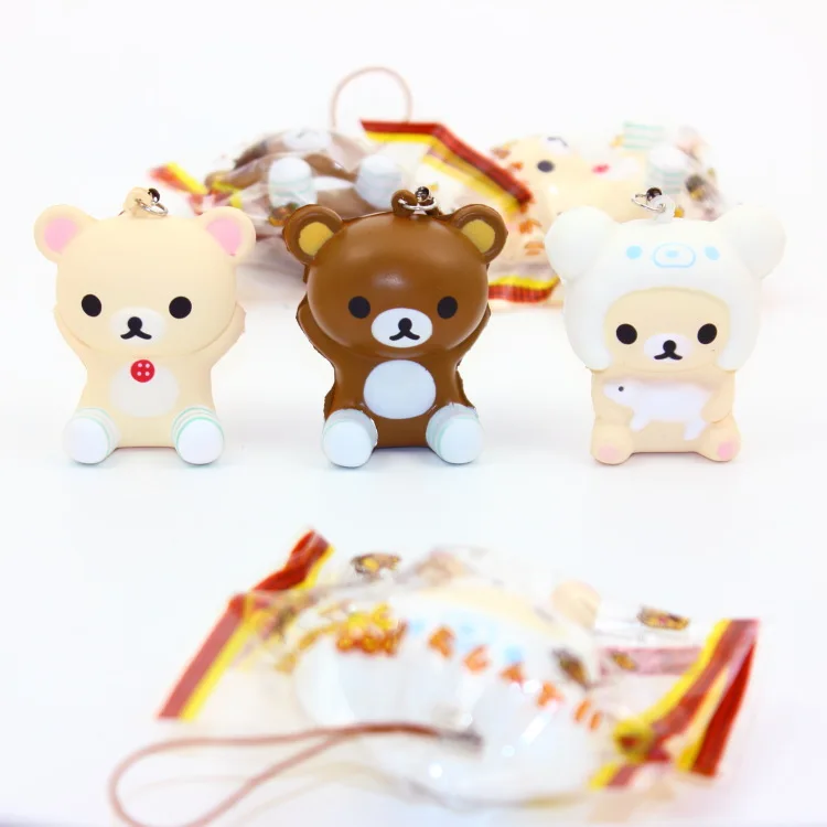 6 см оригинальная упаковка мягкая Ароматизированная kawaii Rilakkuma squishy queeze игрушка
