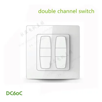 

Dooya DC59/DC60 single/double Mechanical Remote Control Switch for Roller Curtain Opening and Closing Curtain Motor