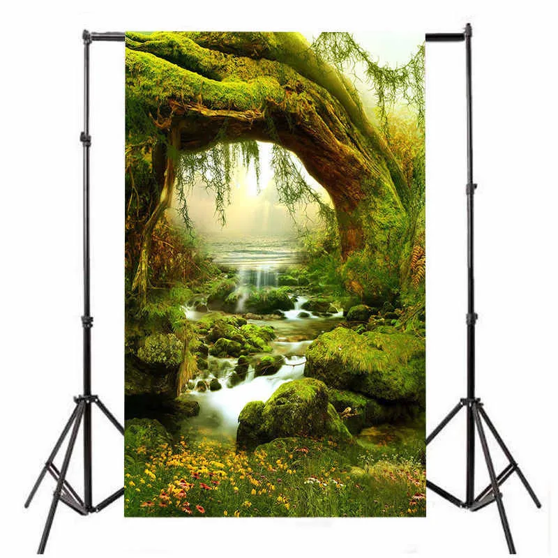 

Maytir 150X210cm Forest Backdrop Children Spring Fairy Tale Scenic Photography Background For Studio Photo Props