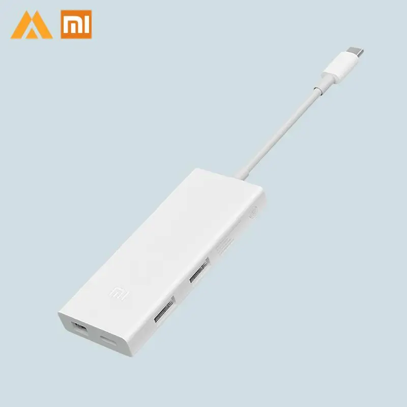 

Original Xiaomi Type C USB-C to Mini DisplayPort Multi-function Adapter 4K HD Smart Charge For Macbook Mi Laptop Tablet Type-C