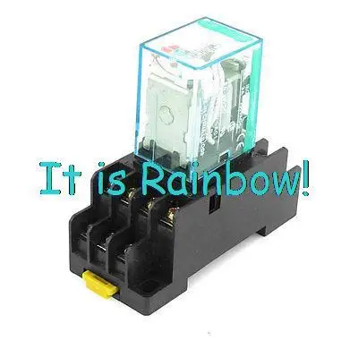 

Free Shipping MY4NJ HH54P-L AC 12vCoil 5A General Relay 14 Pin 4PDT + Socket
