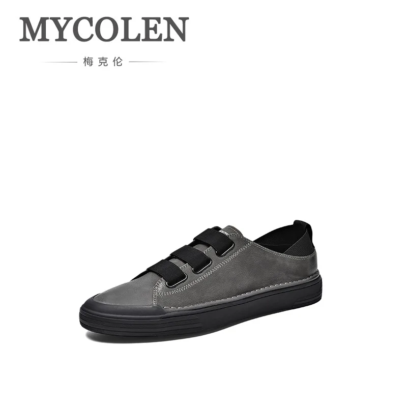 

MYCOLEN Spring/Autumn New Men Casual Shoes Luxury Brand Leather Cozy Leisure For Mens Top Quality Designer Men Shoes Scarpe