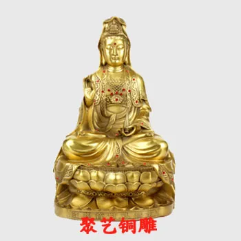 

Bronze statue copper decoration lotus buddha crafts