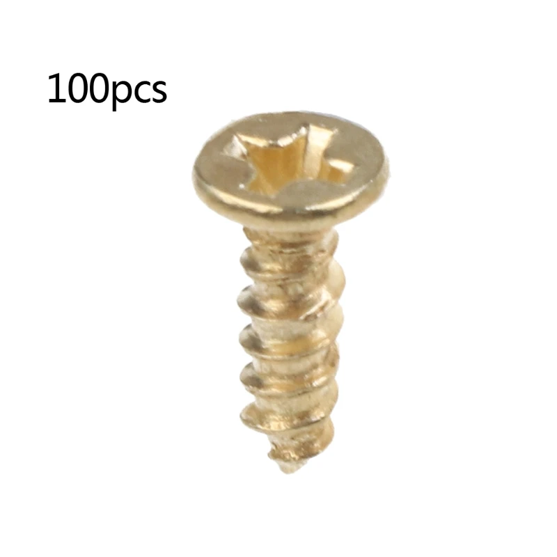 100 шт Золотая маленькая d-образная вешалка с винтами рамка треугольные кольцевые вешалки