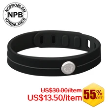 Noproblem Terapia 101 Bandas de Silicona A Prueba de agua Gargantilla Encanto Germanio Turmalina Poder Ion Balance Holograma Pulsera