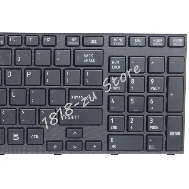 YALUZU макет английский Клавиатура для ноутбука TOSHIBA Satellite A600 A600D A665 A665D черный PK130CX2B00 Teclado Клавиатура ноутбука нам Blac
