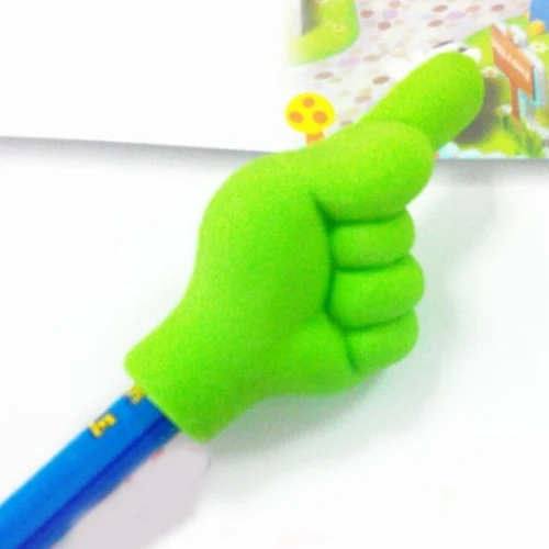 2 шт./лот жест пальцами ластик Кончик карандаша DIY Резиновая Ластик для школы Студенческие дети призы, подарок продвижение разные цвета
