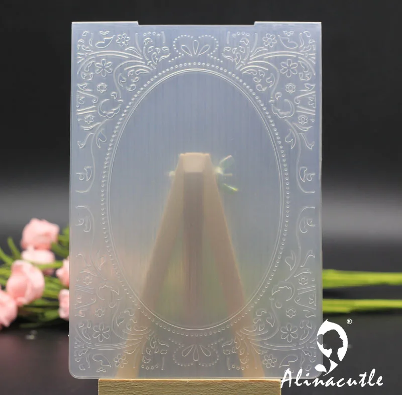 

12.5*18cm PLASTIC EMBOSSING FOLDER scrapbook album card cloud background decoration paper craft making