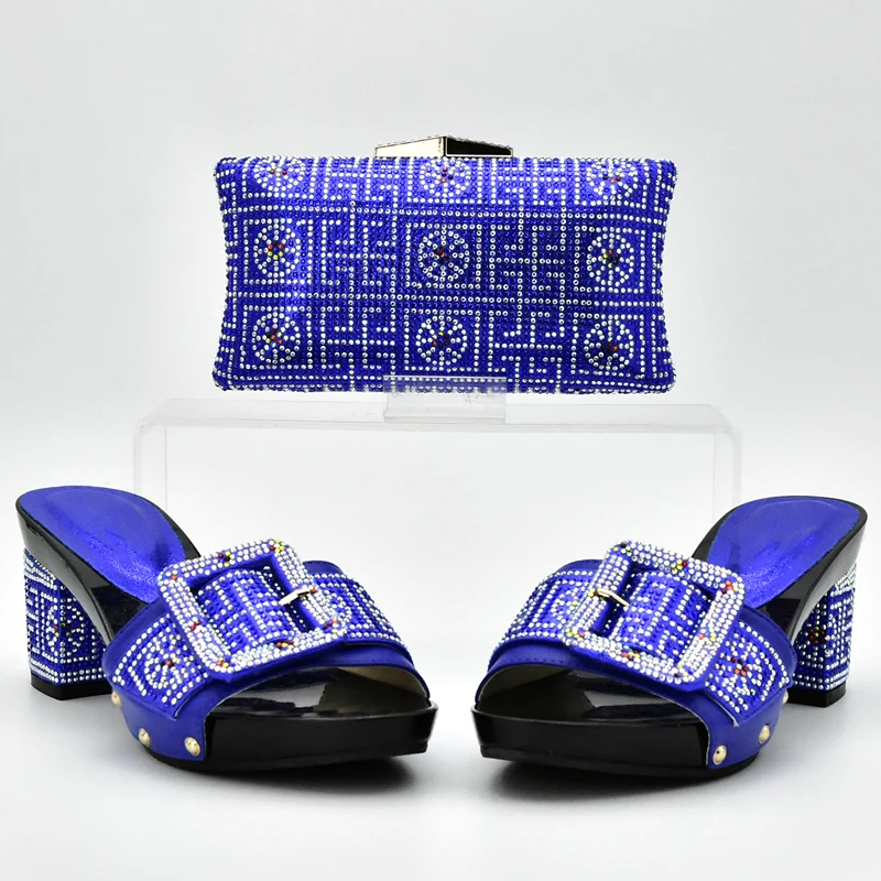 Boda Nigeriano azul Con Tinto Bolsos Rhinestone Señoras amarillo Y El Los Últimas naranja Sistema vino Color Real Zapatos Azul Las De Juego plata Para Cielo Hacer oro azul Adornado Mujeres Negro wUxwAHq