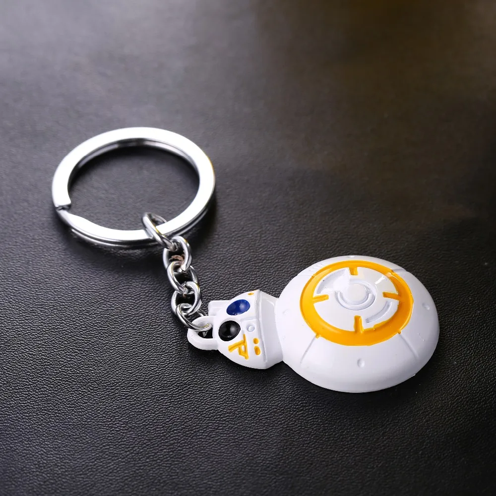Mengtuyi ювелирные изделия брелок с изображением фильма Пробуждение силы BB 8 R2D2 робот