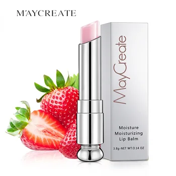 

Colorless Nourishing Lip Balm Refine Repair Lip Dryness Moisturizing Winter Lips Care Lipsticks Strawberry Lemon Plant Oil TSLM1