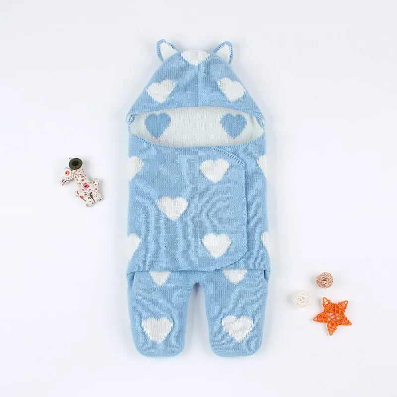 Одеяло для новорожденного пеленать обертывание зимнее детское постельное белье сплит ноги одеяло Манта для новорожденных младенцев сплошной цвет спальный мешок 0-12 м